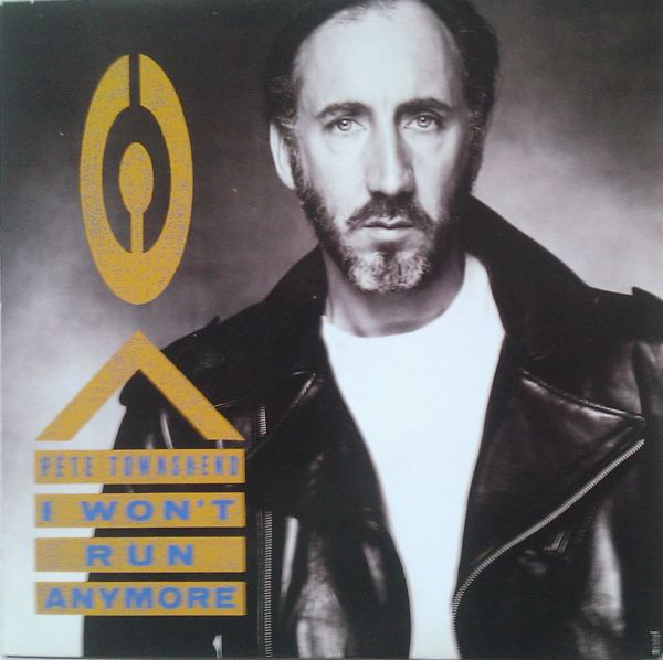 Pete Townshend - I Won't Run Anymore - Used Vinyl Record 7" image 1