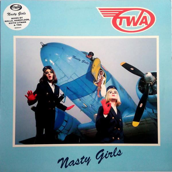 TWA - Nasty Girls - Used Vinyl Record 12" image 1