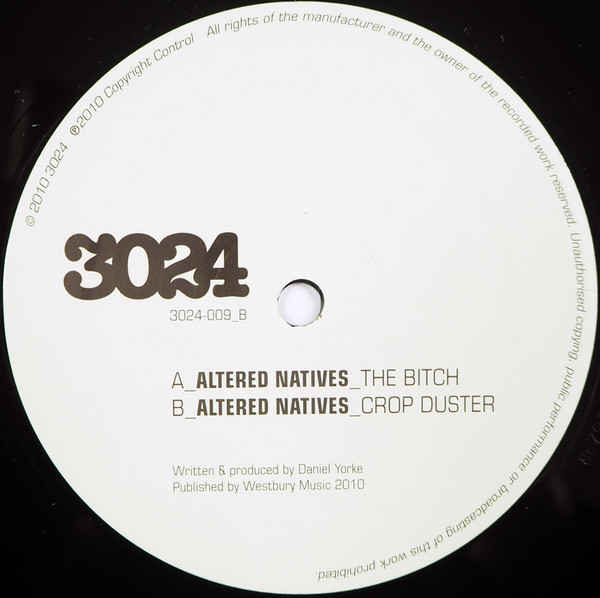 Altered Natives - Bitch - Vinyl Record 12" image 1