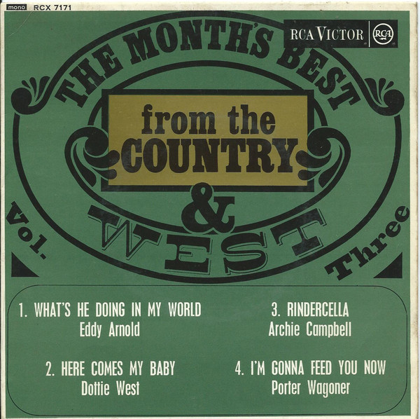 Various - Months Best From The Country & West Vol. Three - Used Vinyl image 1