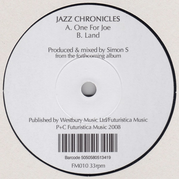 Jazz Chronicles - One For Joe / Land - Vinyl Record 7" image 1