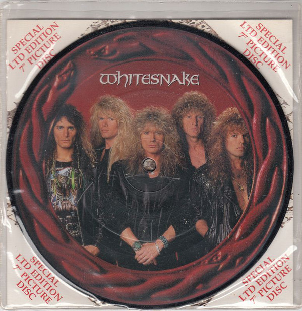 Whitesnake - Deeper The Love - Used Vinyl Record 7" image 1