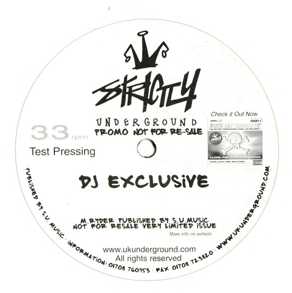 Mark Ruff Ryder - Light It Flash It - Used Vinyl Record 12" image 1