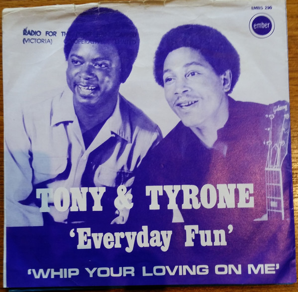 Tony & Tyrone - Everyday Fun - Used Vinyl Record 7" image 1