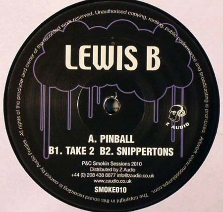 Lewis B - Pinball - Vinyl Record 12" image 1