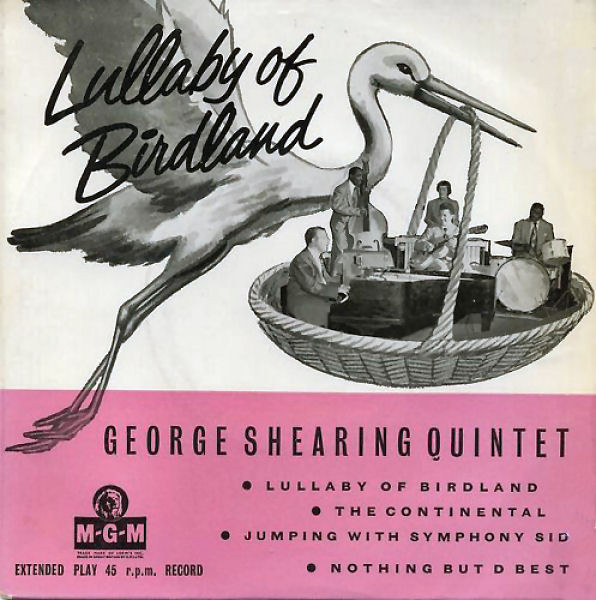 George Shearing Quin - Lullaby Of Birdland - Used Vinyl Record 7" image 1