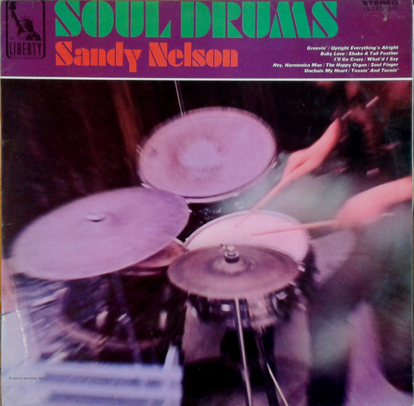 Sandy Nelson - Soul Drums - Used Vinyl Record image 1