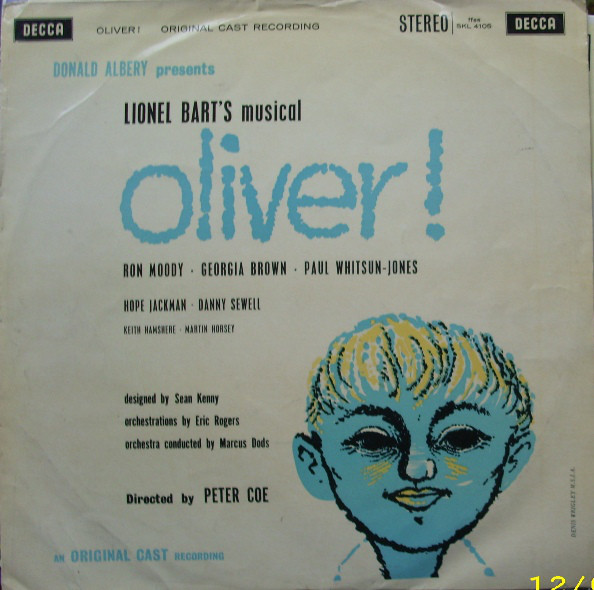 Lionel Bart - Oliver! Original Cast - Used Vinyl Record image 1
