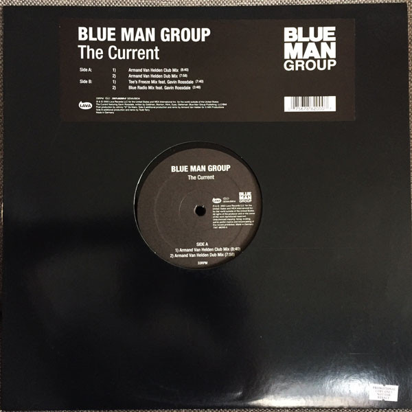 Blue Man Group - Current (Remixes) - Used Vinyl Record 12" image 1