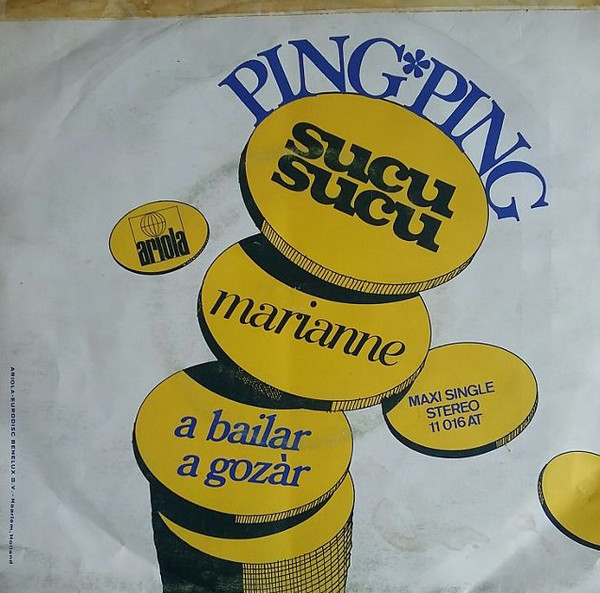 Ping Ping - Sucu Sucu - Used Vinyl Record 7" image 1