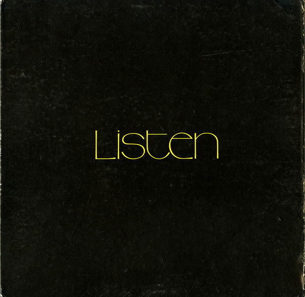 Monks Of Weston Prio - Listen: Songs Of Presence - Used Vinyl Record image 1