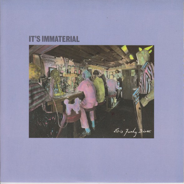 It's Immaterial - Ed's Funky Diner - Used Vinyl Record 7" image 1