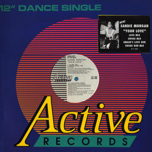 Sandie Morgan - Your Love - Used Vinyl Record 12" image 1