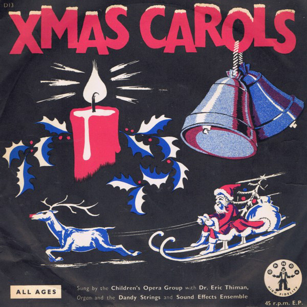 Childrens Opera Grou - Xmas Carols - Used Vinyl Record 7" image 1