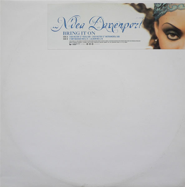 N'Dea Davenport - Bring It On - Used Vinyl Record 12" image 1