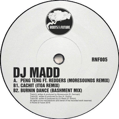 DJ Madd - Peng Teng (Remixes) - Vinyl Record 12" image 1