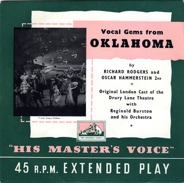 Richard Rodgers - Vocal Gems From Oklahoma - Used Vinyl Record 7" image 1