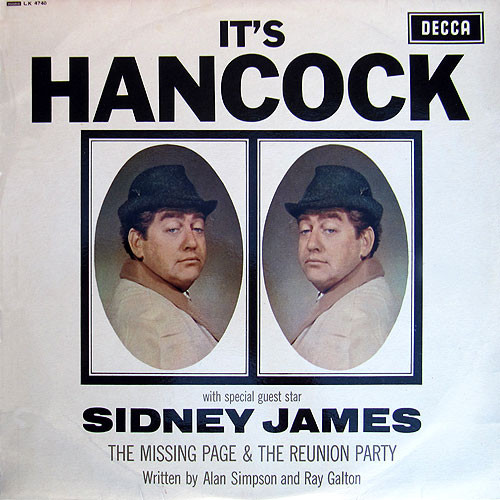 Tony Hancock - It's Hancock - Used Vinyl Record image 1
