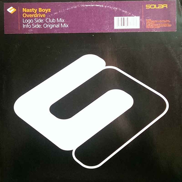 Nasty Boyz - Overdrive - Used Vinyl Record 12" image 1