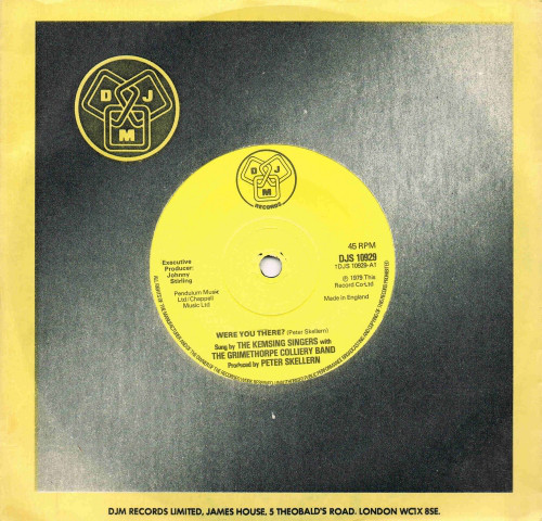 Kemsing Singers - Were You There? - Used Vinyl Record 7" image 1