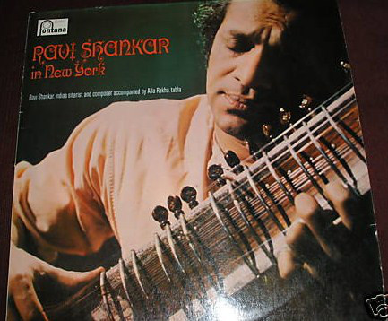 Ravi Shankar - In New York - Used Vinyl Record image 1