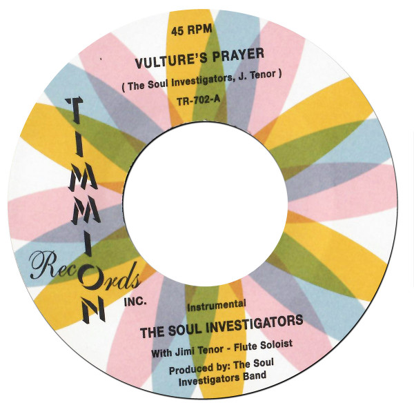 Soul Investigators - Vulture's Prayer - Vinyl Record 7" image 1