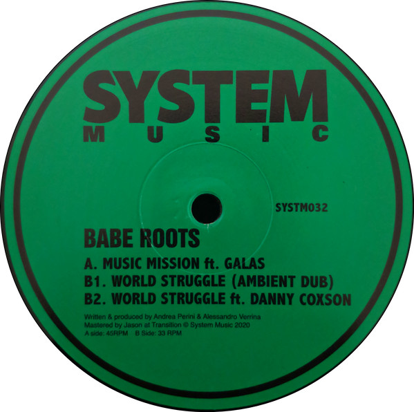 Babe Roots - Music Mission - Vinyl Record 12" image 1
