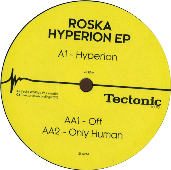 Roska - Hyperion EP - Vinyl Record 12" image 1
