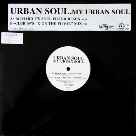 Urban Soul - My - Used Vinyl Record 12" image 1