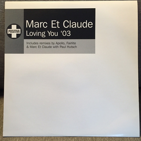 Marc Et Claude - Loving You '03 - Used Vinyl Record 12" image 1