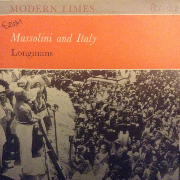 No Artist - Mussolini And Italy - Used Vinyl Record 7" image 1