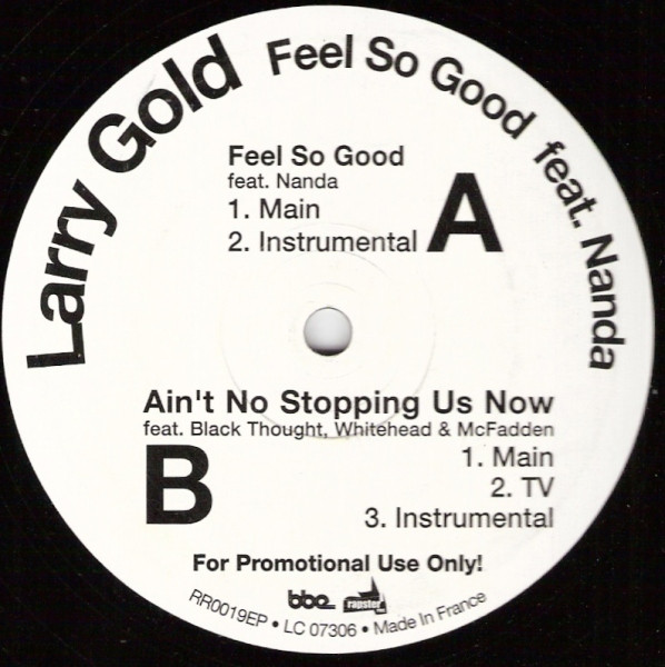 Larry Gold - Feel So Good - Used Vinyl Record 12" image 1