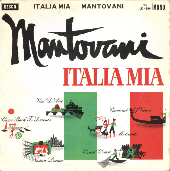 Mantovani - Italia Mia - Used Vinyl Record image 1