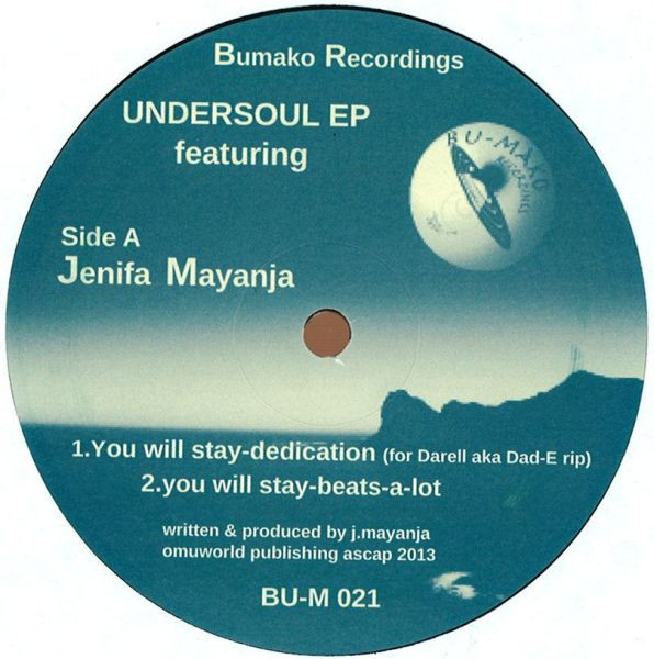 Jenifa Mayanja - Undersoul EP - Vinyl Record 12" image 1