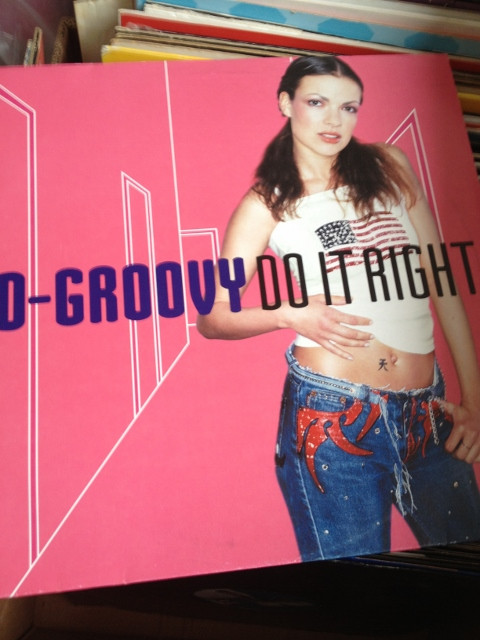 D-Groovy - Do It Right - Used Vinyl Record 12" image 1