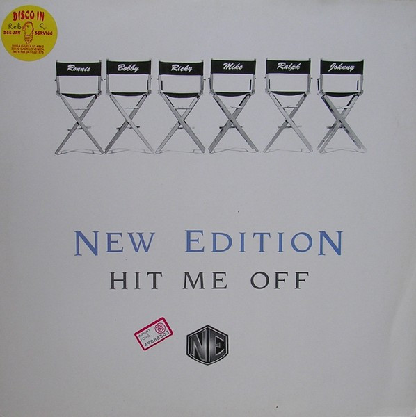 New Edition - Hit Me Off - Used Vinyl Record 12" image 1