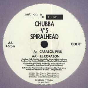 Chubba - Carabou Pink / El Corazon - Used Vinyl Record 12" image 1