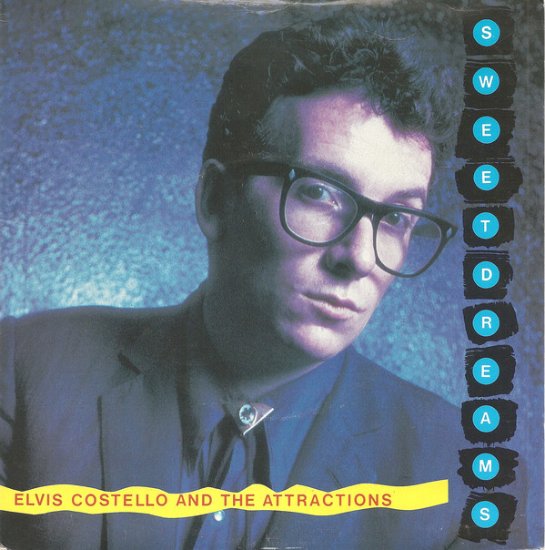 Elvis Costello & The - Sweet Dreams - Used Vinyl Record 7" image 1