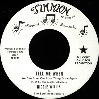 Nicole Willis - Tell Me When (We Can Start Our Love Thing Onc image 1