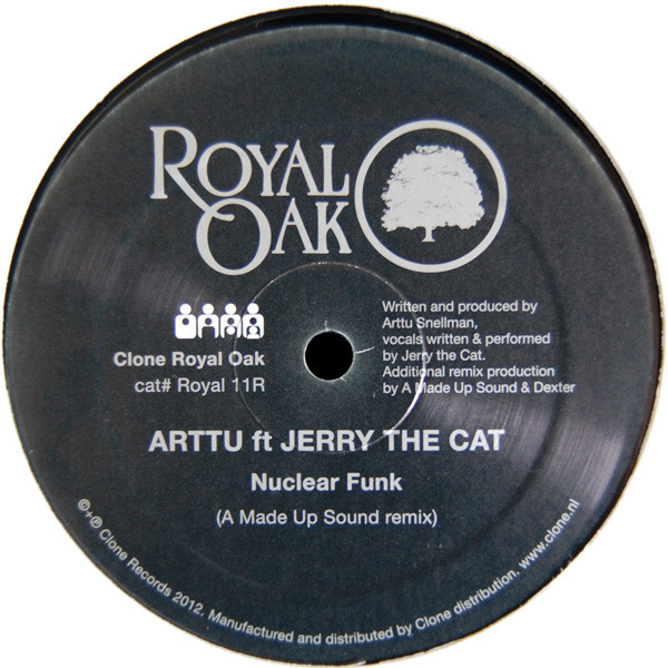 Arttu - Get Up Off It / Nuclear Funk (Remixes) - Vinyl Record 12" image 1