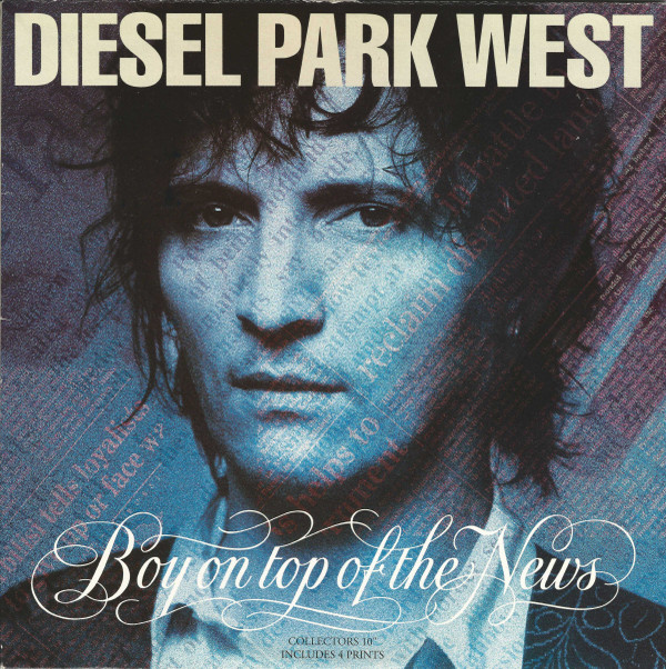 Diesel Park West - Boy On Top Of The News - Used Vinyl Record 10" image 1