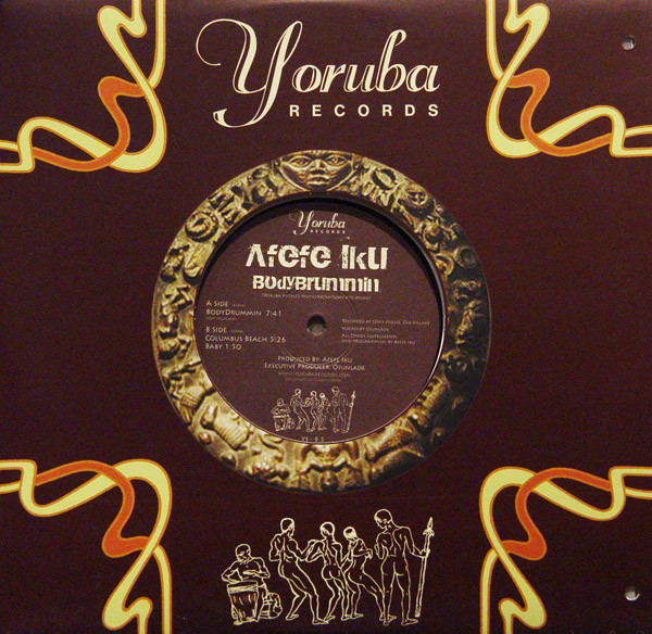 Afefe Iku - Bodydrummin - Vinyl Record 10" image 1