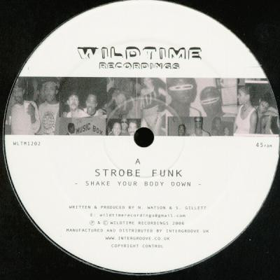 Strobe Funk - Shake Your Body Down - Vinyl Record 12" image 1