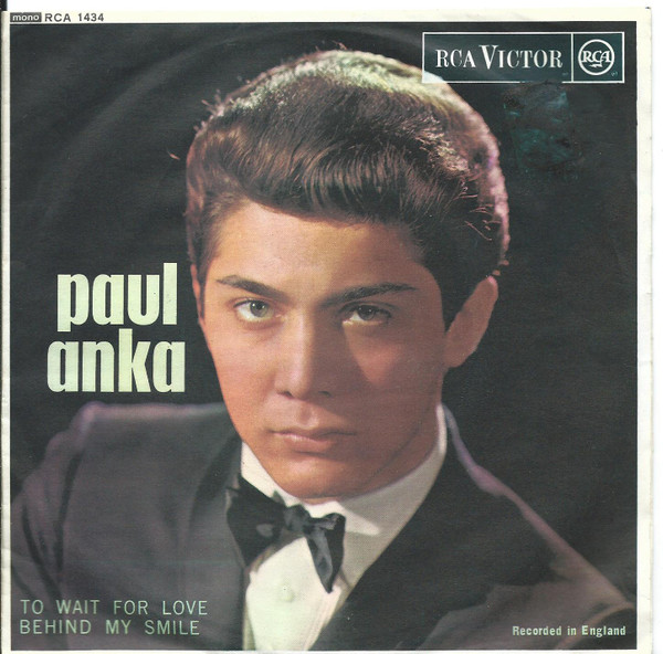 Paul Anka - To Wait For Love - Used Vinyl Record 7" image 1