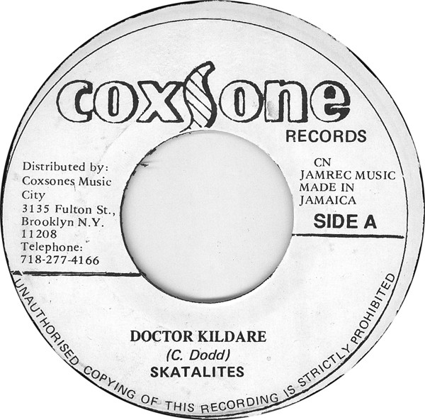 Skatalites - Doctor Kildare / Lady In Red - Vinyl Record 7" image 1