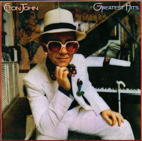 Elton John - Greatest Hits - Used Vinyl Record image 1