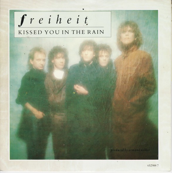 Munchener Freiheit - Kissed You In The Rain - Used Vinyl Record 7" image 1