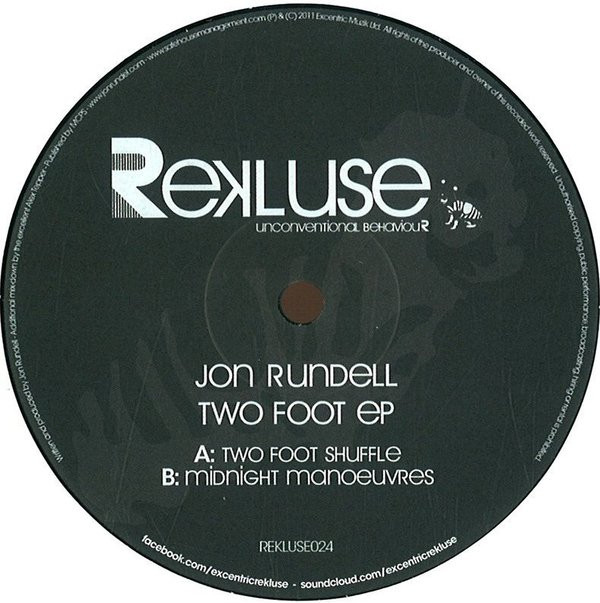 Jon Rundell - Two Foot EP - Vinyl Record 12" image 1