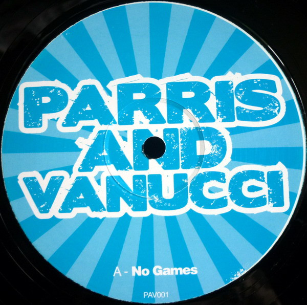 Robin Parris - No Games / Flames And Fire - Vinyl Record 12" image 1