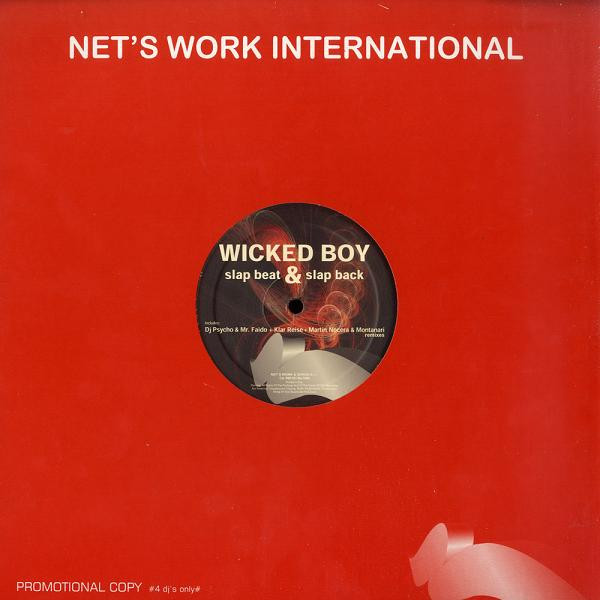 Wicked Boy - Slap Beat & Slap Back - Vinyl Record 12" image 1